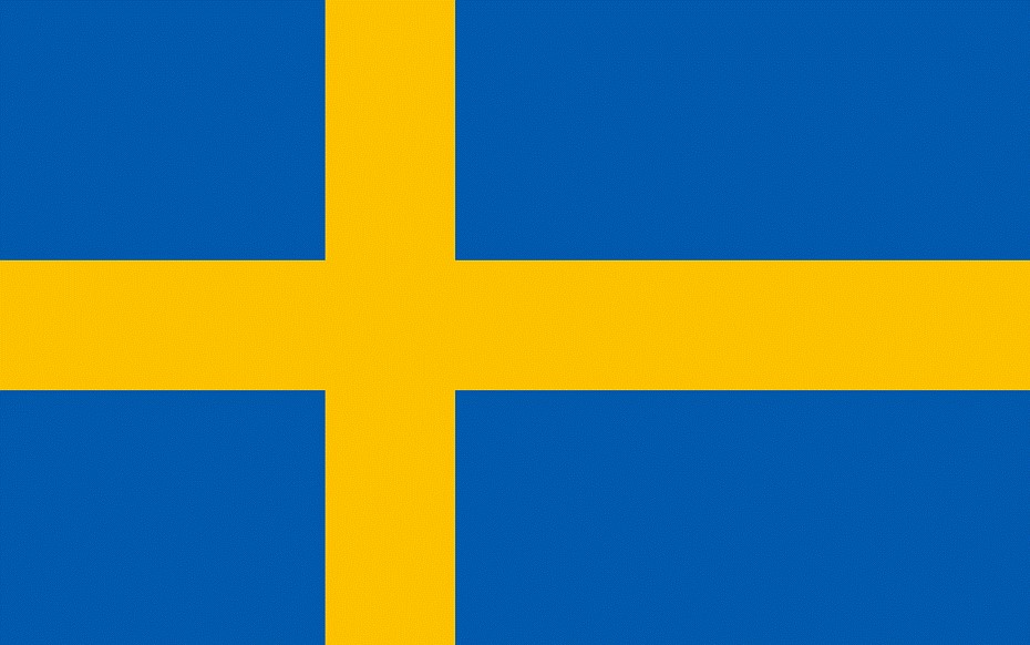 Flagga Sverige
