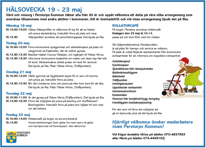 Program Häslovecka 25Perstorps kommun